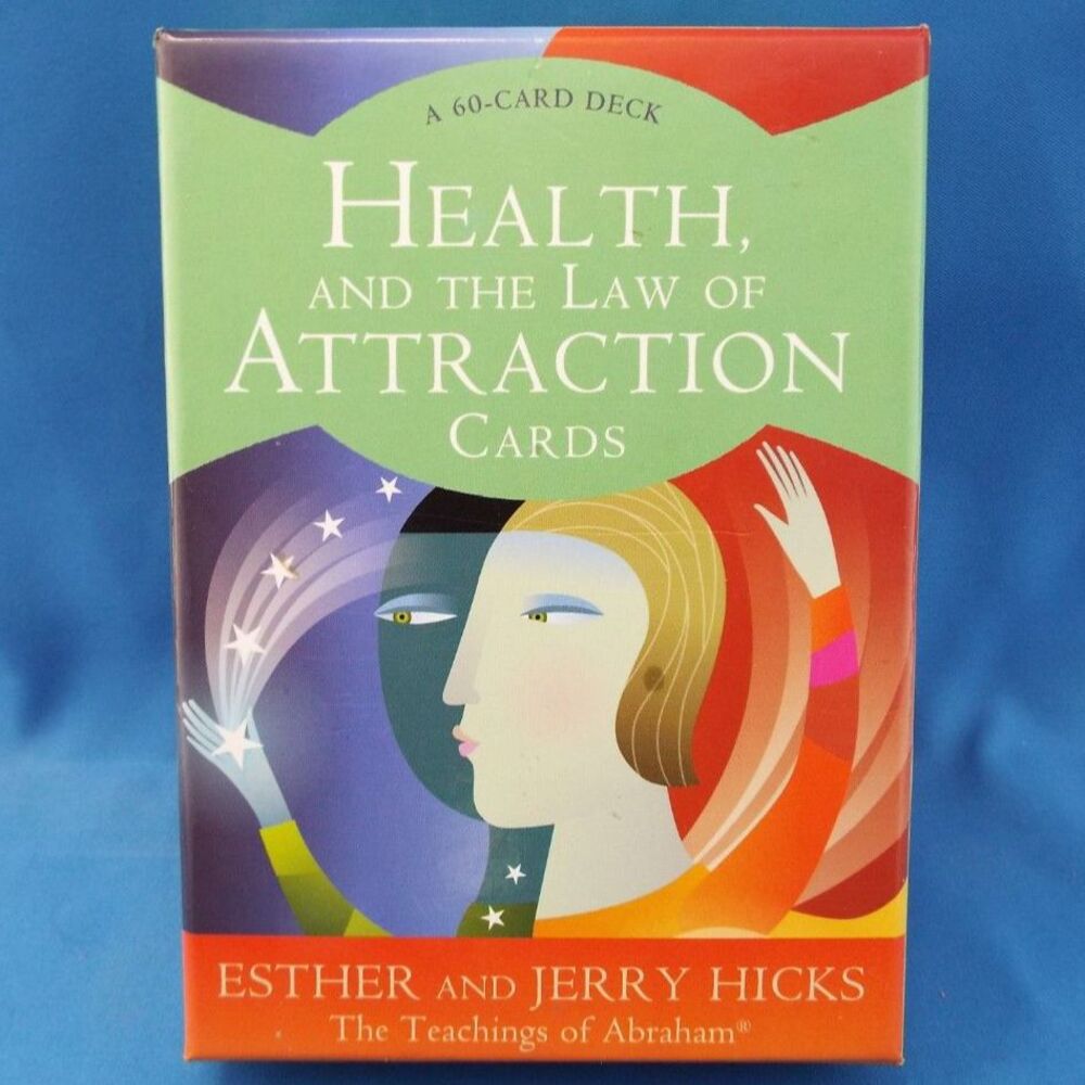 Health And The Law Of Attraction Cards - A 60 Card Deck Esther & Jerry Hicks